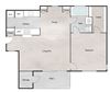 D Floor Plan D Floor Plan at The Retreat at Steeplechase, Texas
